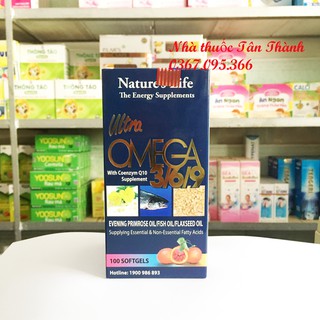 Viên uống omega 369 - nature's life - bổ mắt đẹp da