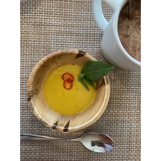 Chén mo cau đẹp/ Set 10 cái/tea break/chén đĩa mo cau dùng 1 lần tiện lợi, thân thiện môi trường/ mo cau xứ Tiên