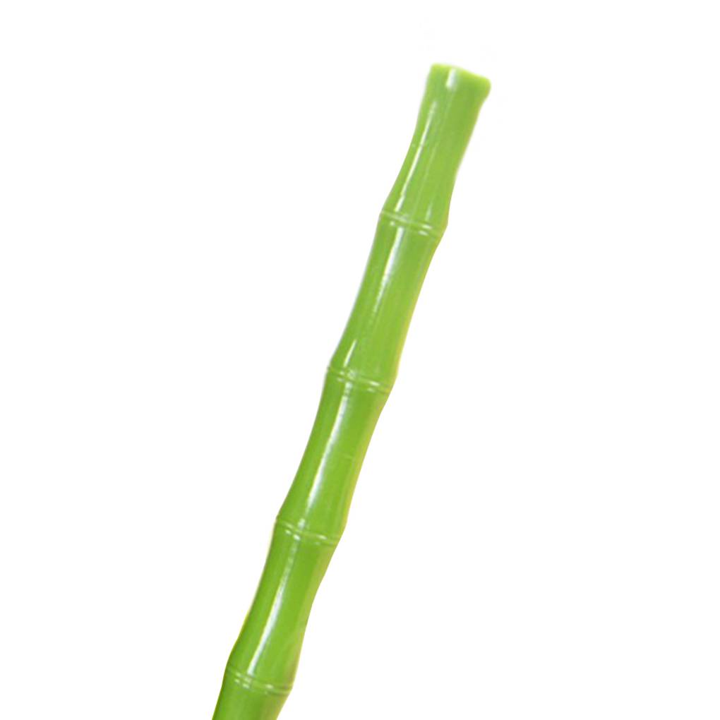 [CHOO] 0 38mm Black Refill Pens Realistic Bamboo Shape Gel Writing Pen Office School Supplies