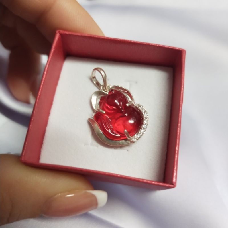 Mặt dây chuyền bạc 925 hồ ly định nhân duyên, may mắn tình yêu