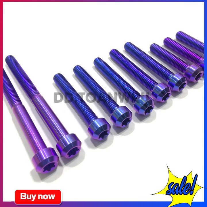 Full Bộ Ốc Gắn Lốc Máy cho xe Vario - Siêu xịn