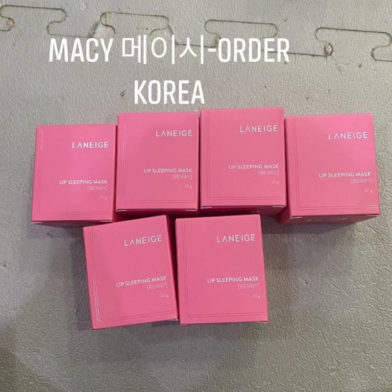 MẶT NẠ Ủ MÔI LANEIGE