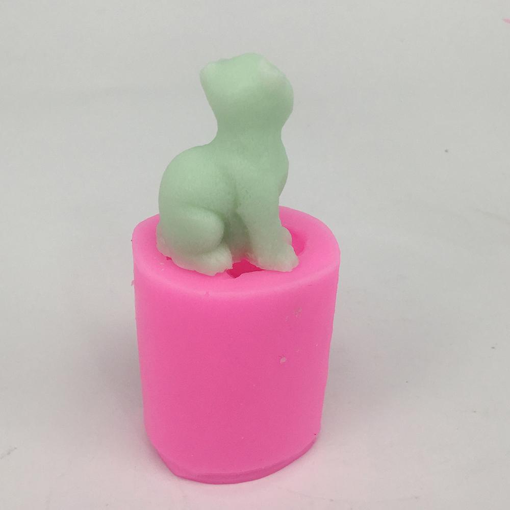 LANSEL Khuôn Làm Nến / Xà Phòng / Đất Sét Bằng Silicone 3D Tiện Lợi