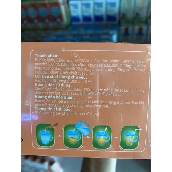 Trà Đào Hoà Tan COZY 270g