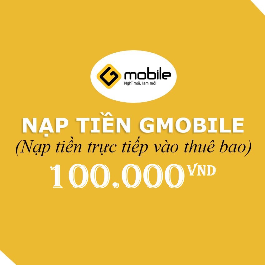 Mã thẻ Gmobile 100.000