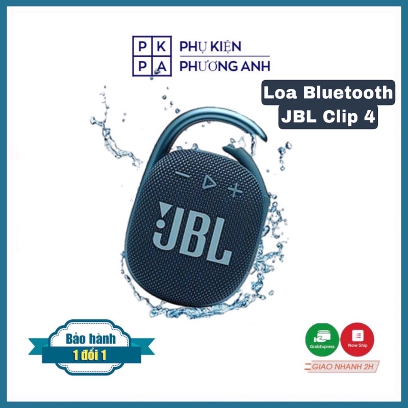 Loa Bluetooth Clip 4, Bluetooth 5.1 Loa Trầm Ngoài Trời Chống Nước Có Móc Treo - Bảo Hành 6 Tháng