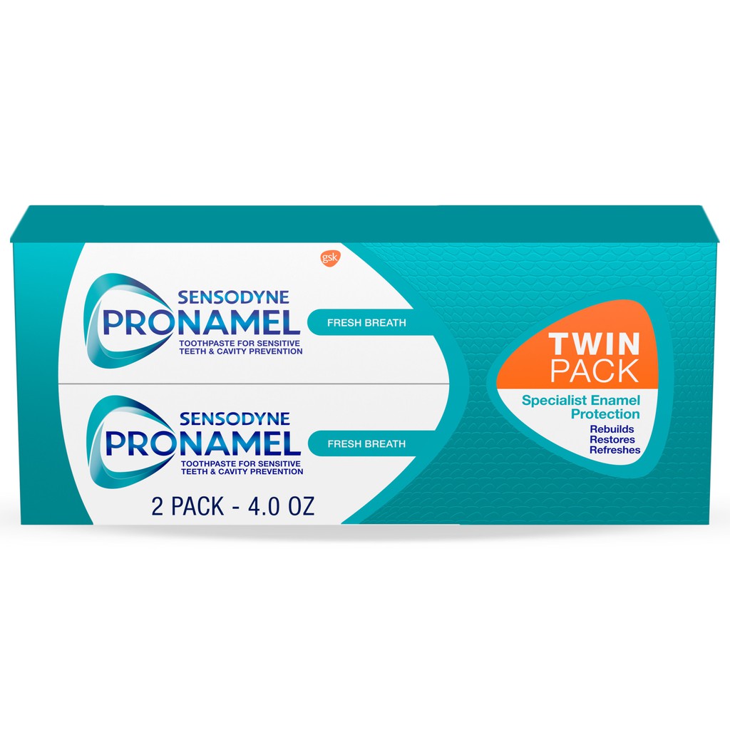 KEM ĐÁNH RĂNG SENSODYNE PRONAMEL FRESH BREATH HÀNG USA