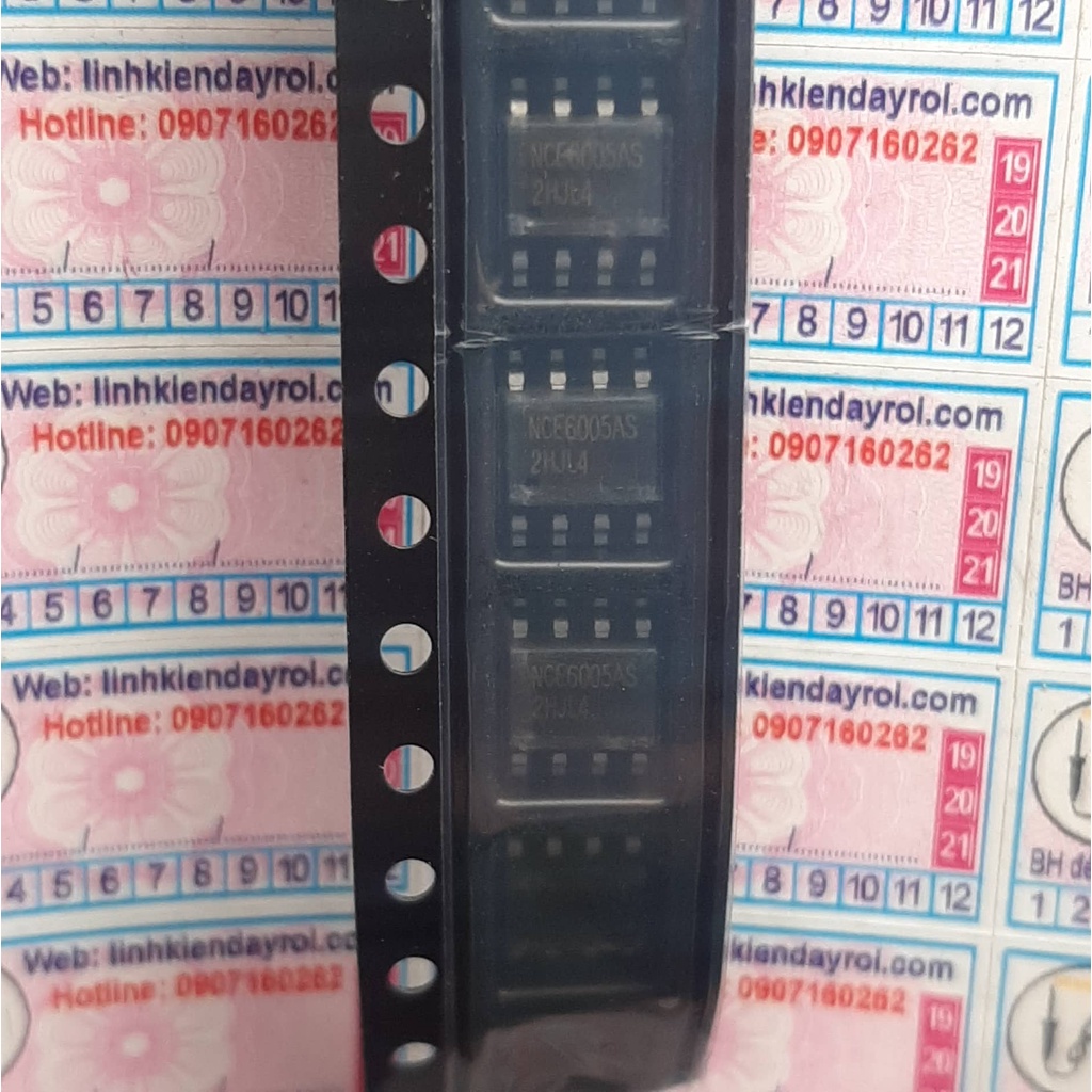 Linh kiện điện tử NCE6005AS NCE6005 6005A IC MOSFET 60V 5A SOP-8