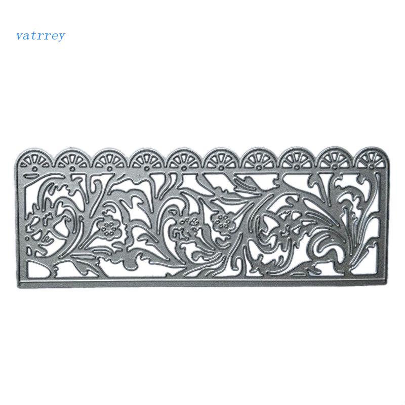 Khuôn Cắt Giấy Làm Từ Kim Loại Hình Hoa Văn Châu Âu Trang Trí Scrapbook