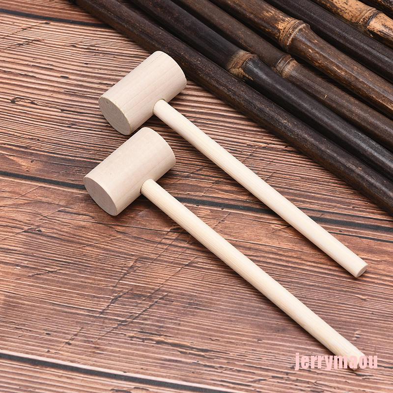 Set 5 búa gỗ đồ chơi mini thay thế vui nhộn dành cho trẻ em