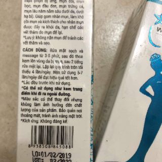 Kem trị mụn thảo dược wondera 30g