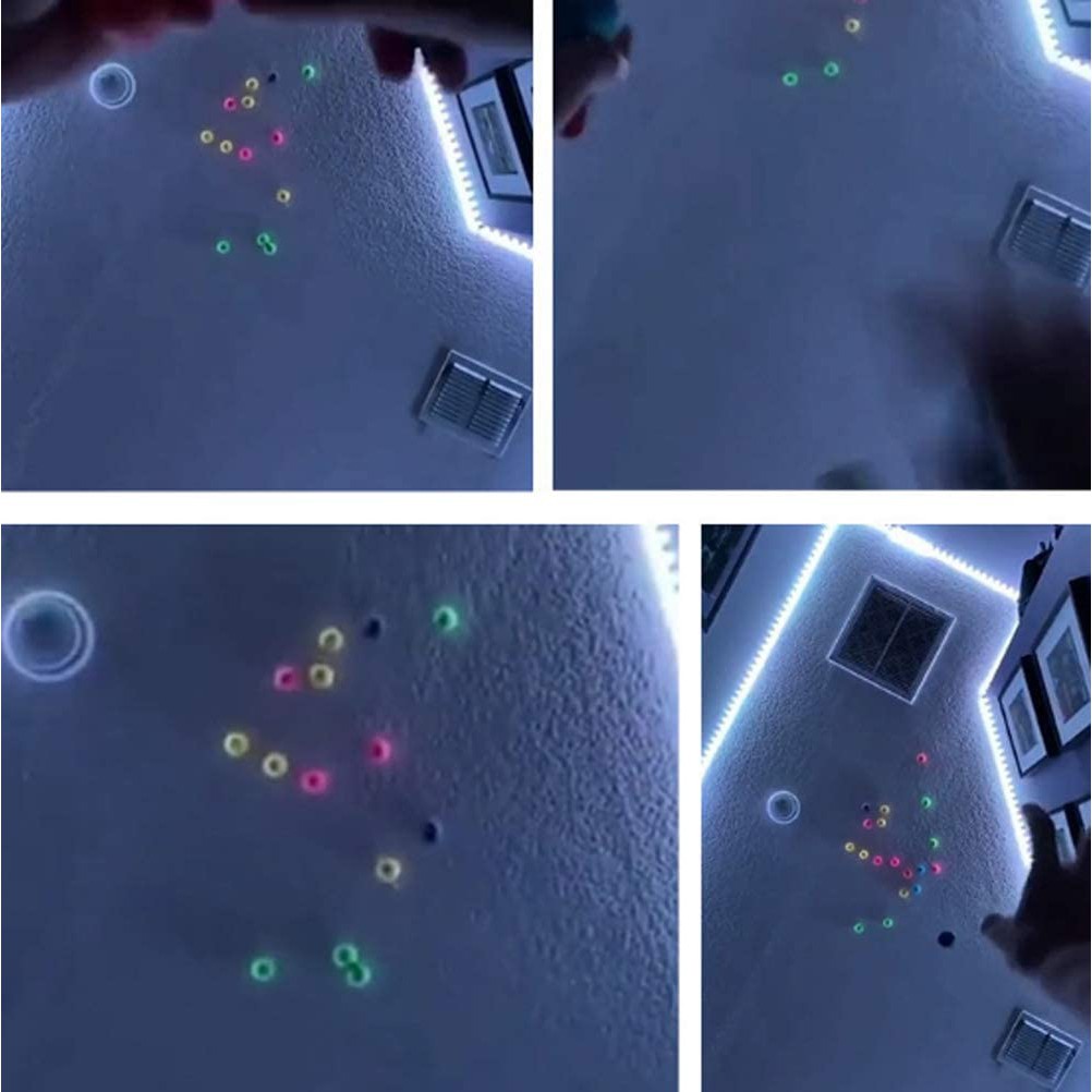 Quả Cầu Phát Quang Dán Trần Nhà Giúp Giảm Căng Thẳng