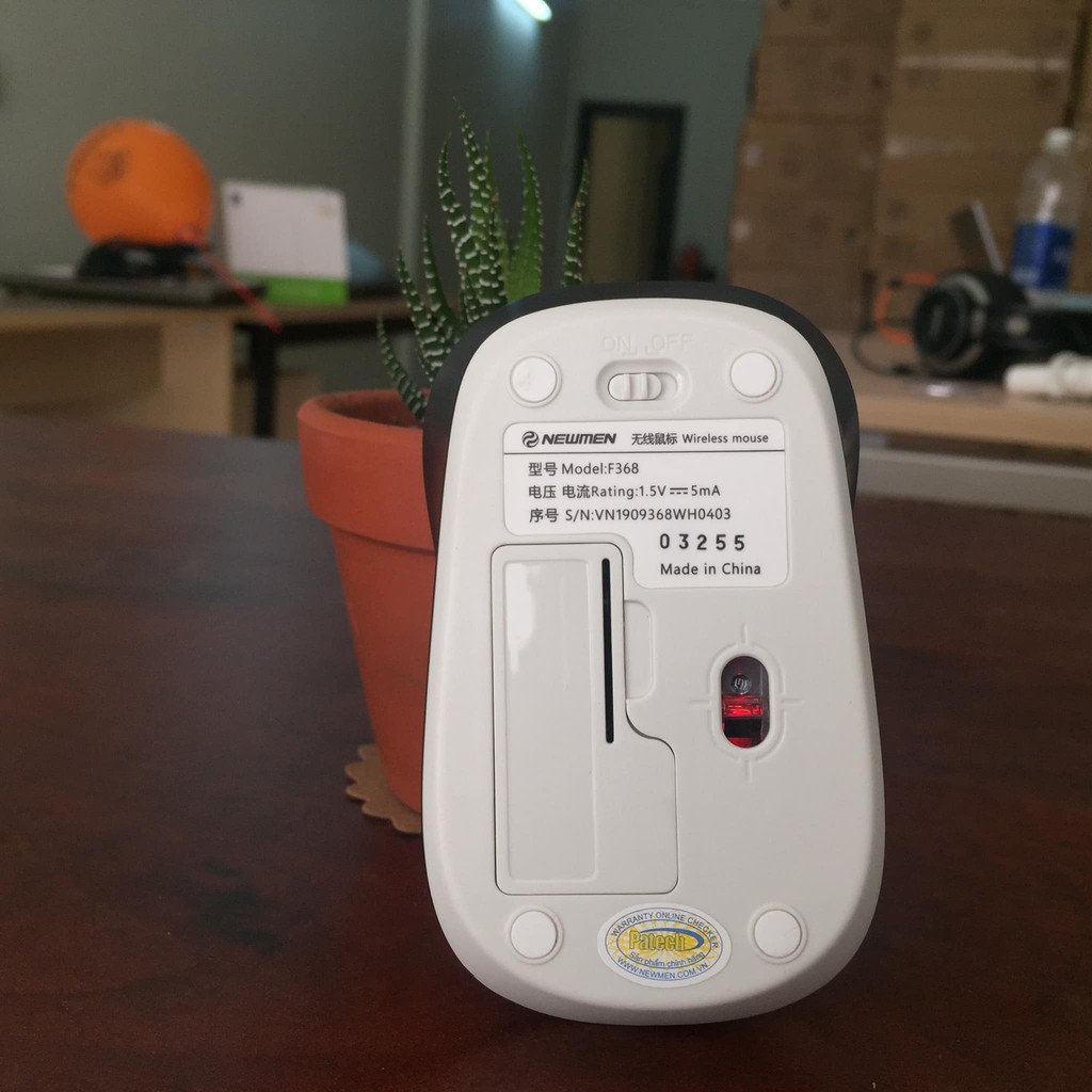 💢💢 Newmen F368 White Không Dây Giá Rẻ 💢💢 Chuột Không Dây Văn Phòng Chính Hãng 💢💢 Bảo Hành 24 Tháng 💢💢