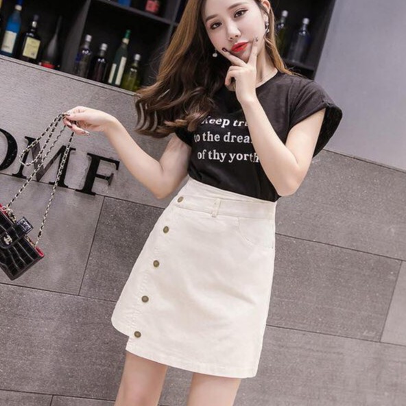 váy cạp cao vạt chéo thời trang siêu đẹp | BigBuy360 - bigbuy360.vn