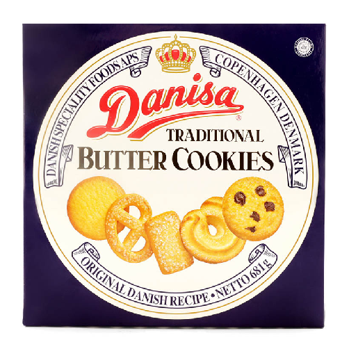 Bánh quy bơ Danisa Size lớn Hộp 681g (date mới)