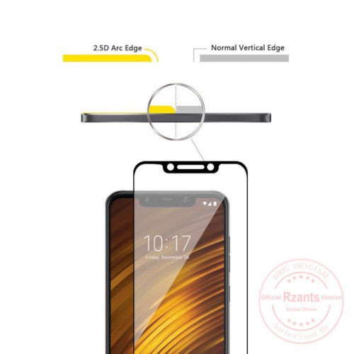 Kính cường lực 5D bảo vệ màn hình cho Xiaomi pocophone F1