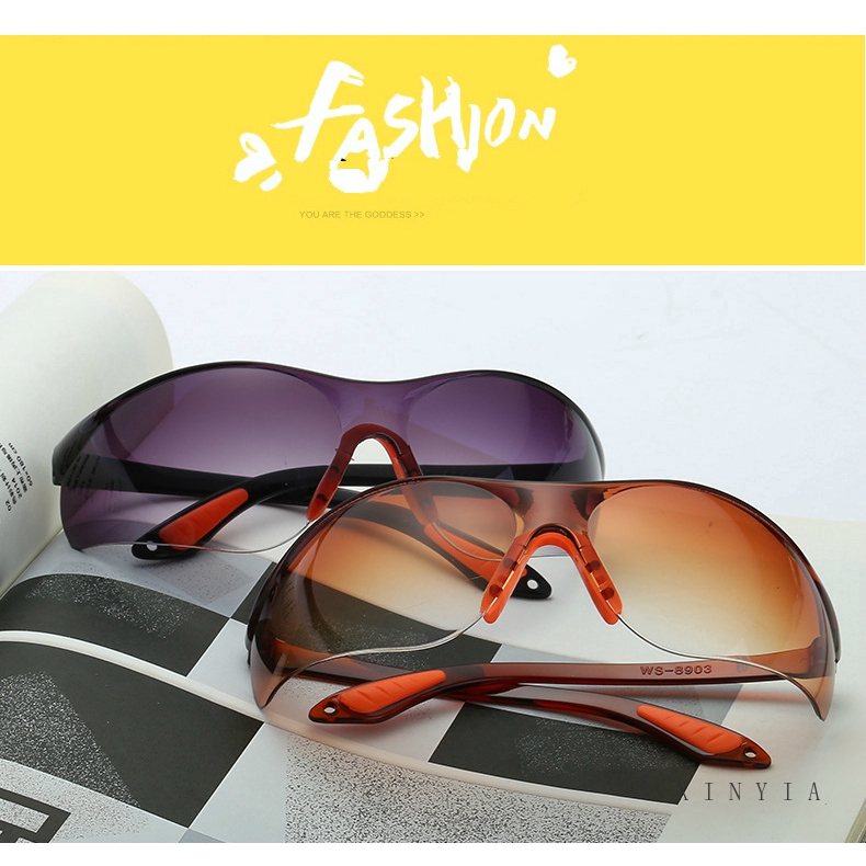 Kính mát lái xe nửa không gọng thời trang cho nam