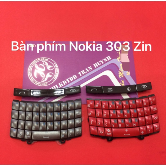 Bàn phím Nokia 303 Zin mới 100%