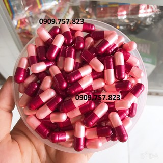 Nhộng hồng kích trắng trộn kem