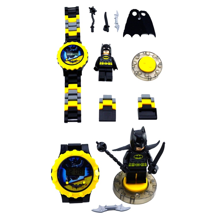 Đồng hồ điện tử biến hình siêu nhân cho bé xoay 360 độ