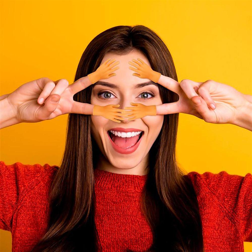 Đồ Chơi Ngón Tay Trái Phải Mini Họa Tiết Hoạt Hình Sáng Tạo Cho Bữa Tiệc