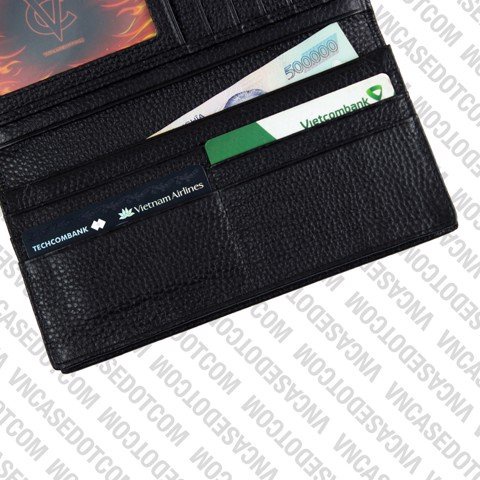 Ví gập form dài Chrome Unisex