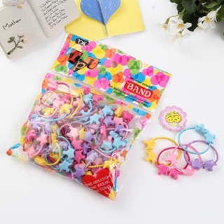 Combo 5 dây cột tóc cho bé gái xinh xắn