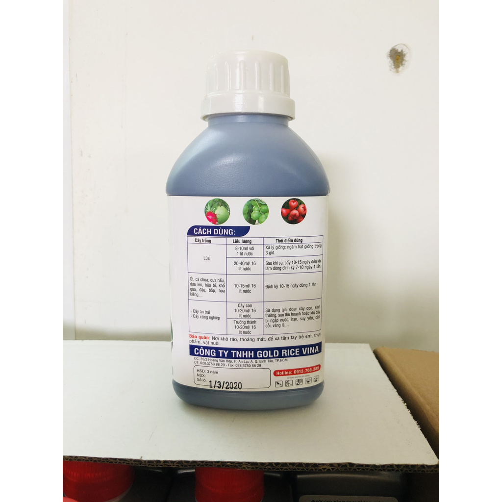 Root 3 - Phân Bón Lá 6-8-4 Siêu Ra Rễ, Nảy Mầm, Đẻ Nhánh, Khử Phèn
