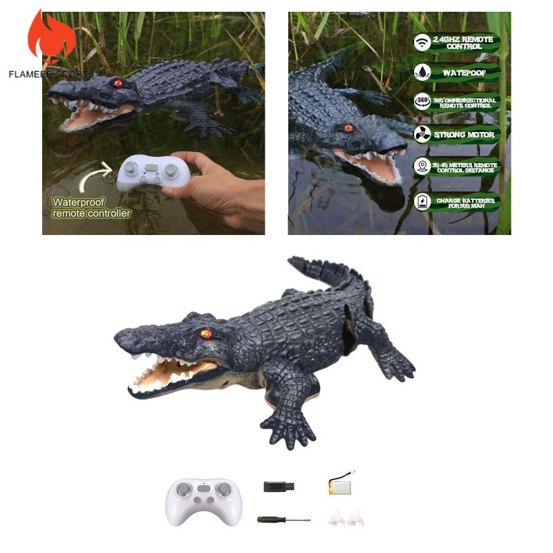 Đồ Chơi Cá Sấu Điều Khiển Từ Xa Trong Nhà Tắm / Ngoài Trời Dành Cho Trẻ