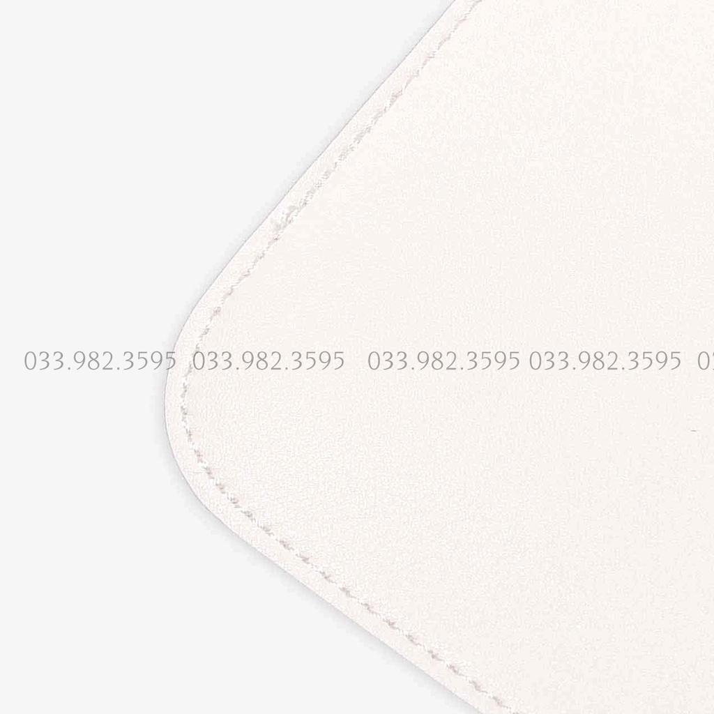 LÓT CHUỘT DA BẠCH CÔNG TỬ TRẮNG 1 MẶT