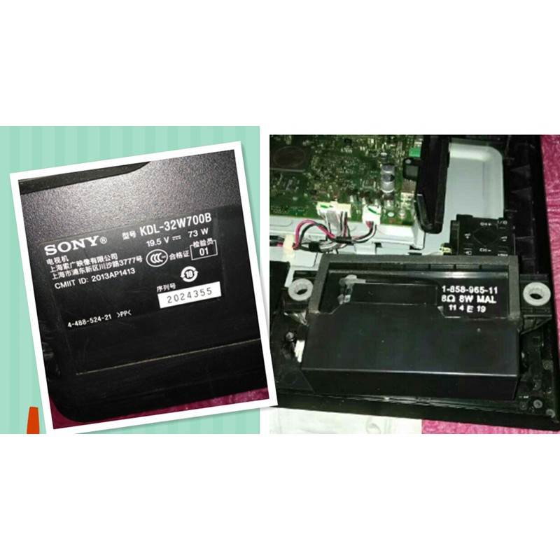 Cụm Loa Tivi Sony 8r 8w