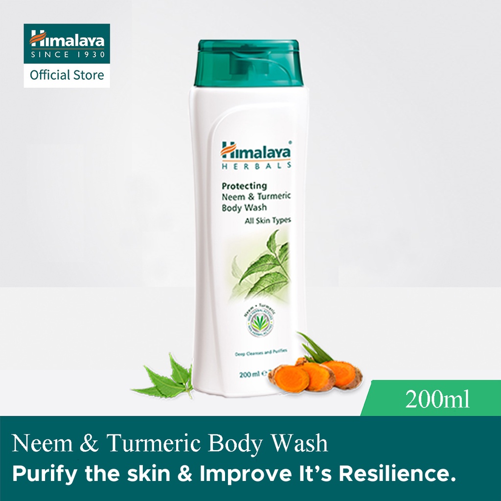 Sữa tắm làm sạch mụn cơ thể Himalaya Protecting Neem & Turmeric Body Wash 200ml