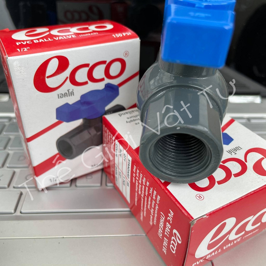 Van khóa nước Ecco có ren trong đạt tiêu chuẩn quốc tế nhập khẩu từ Thái Lan