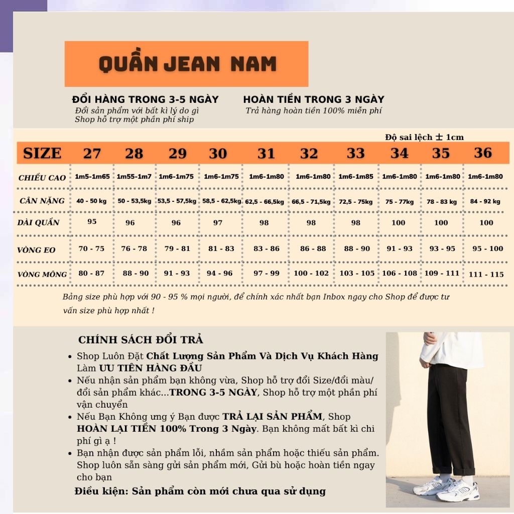 Quần jean nam baggy ống suông rộng BASIC vải bò jeans cao cấp unisex phong cách hàn quốc 2022 | BigBuy360 - bigbuy360.vn