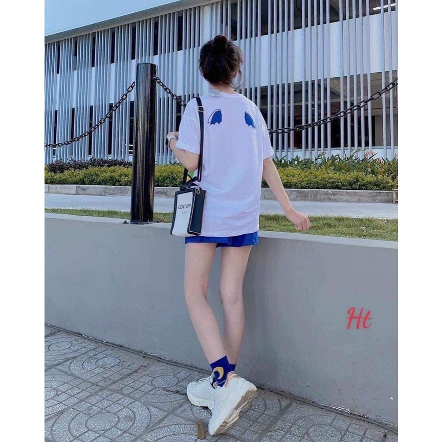 Sét khủng long Xanh bích  ❤️ Áo chất liệu cottton, quần chất nhập ngoại dầy dặn
