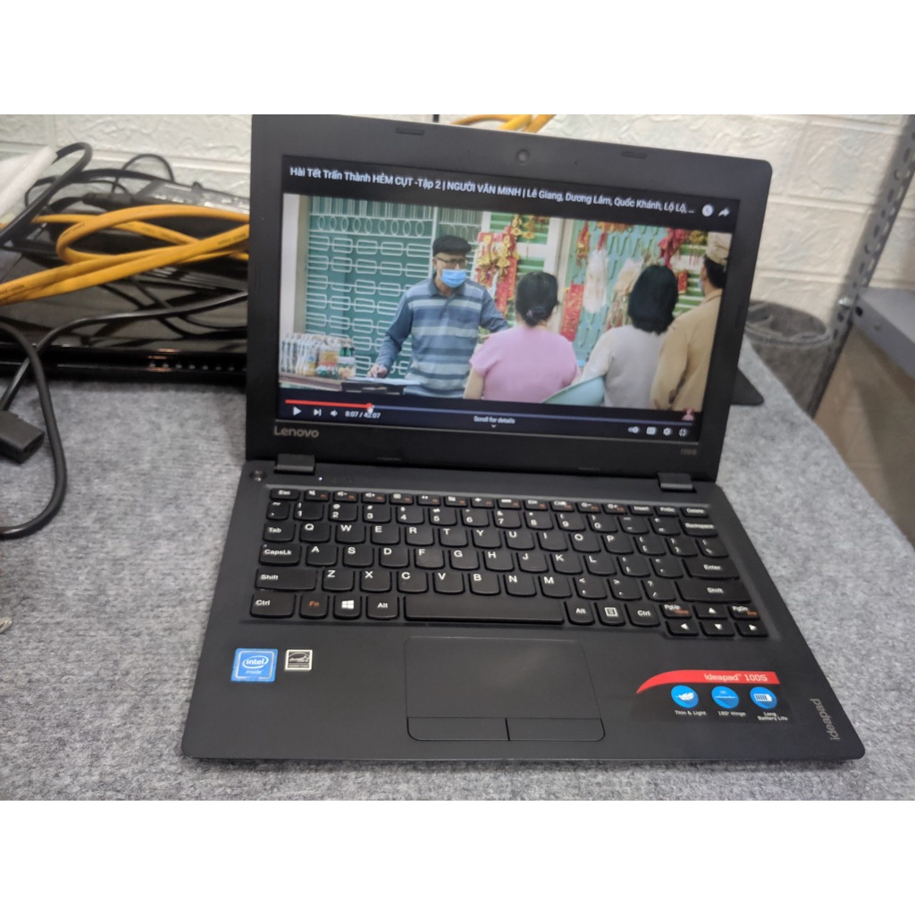 Laptop ideapad 100s cũ siêu mỏng nhẹ 1.2 kg học onl làm văn phòng