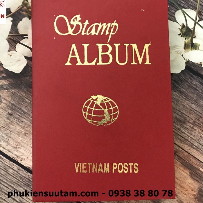 Album Sưu Tầm Đựng Tối Đa 500 Con Tem Hàng VIETNAM (ko có sẵn tem bên trong) - TMT Collection - AB500