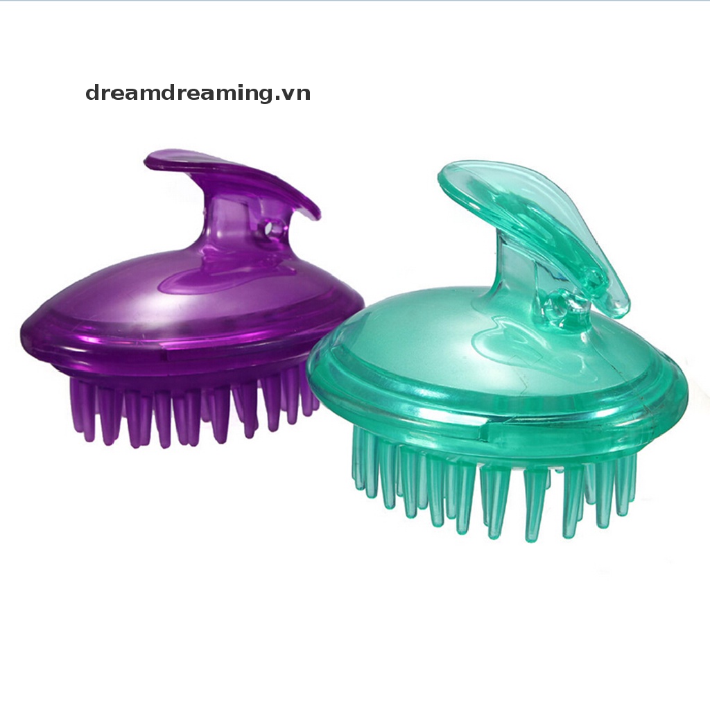 Lược Silicone Mát Xa Da Đầu Tiện Dụng Khi Tắm