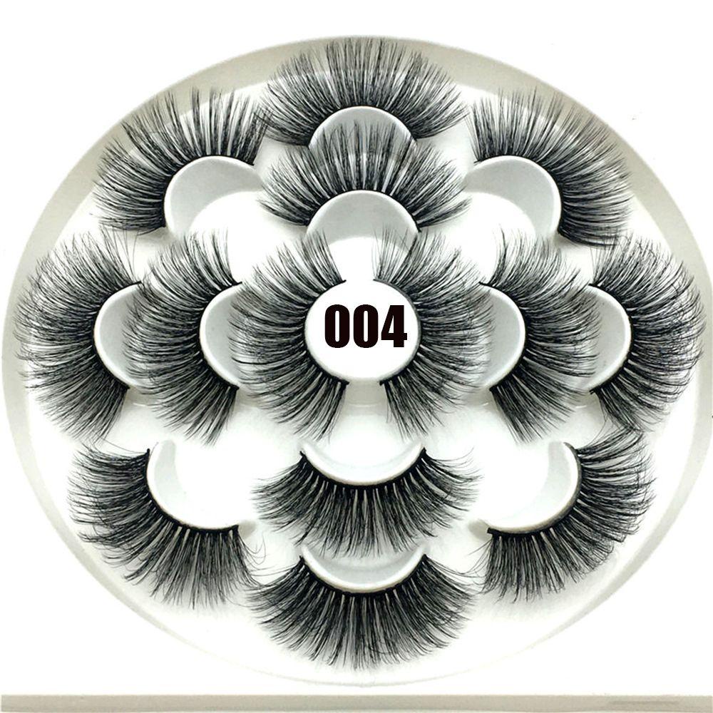 Set 7 Cặp Lông Mi Giả 25mm MIH SKONHED Trang Điểm Mắt Xinh Đẹp