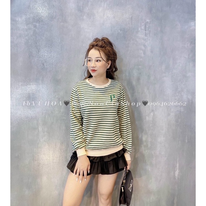 Áo phông kẻ da cá