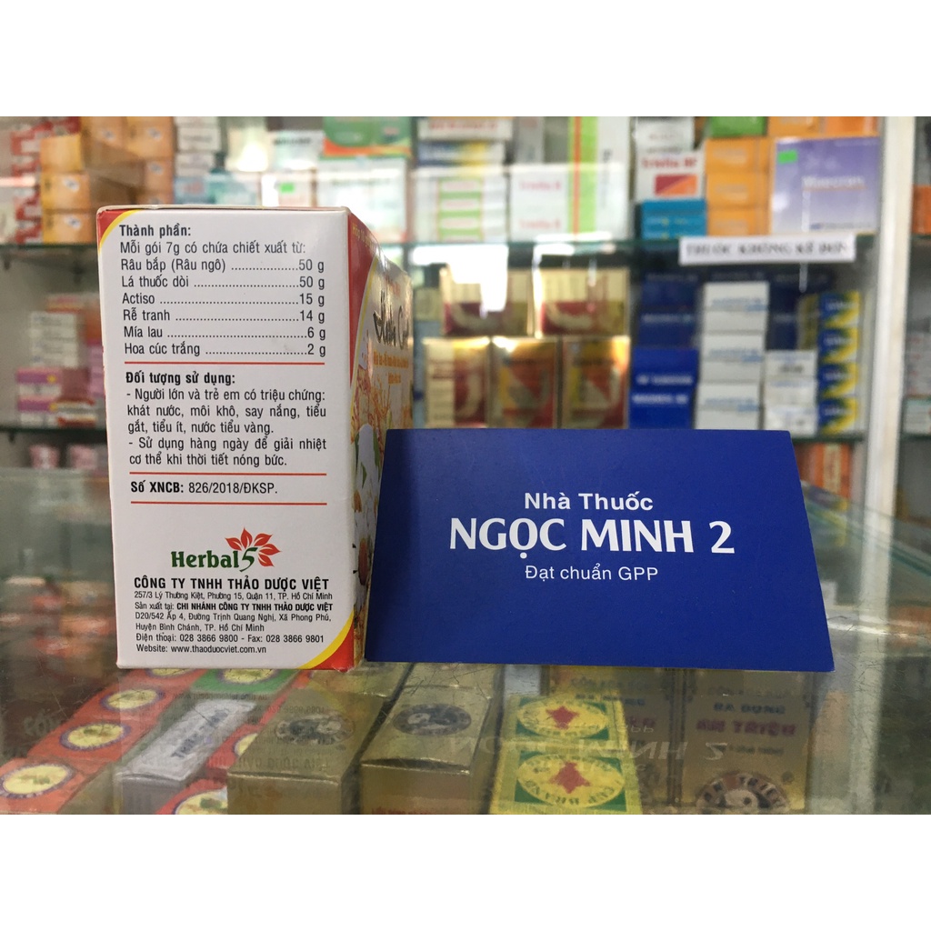 ✅  Herba Cool bột nước mát hỗ trợ thanh nhiệt