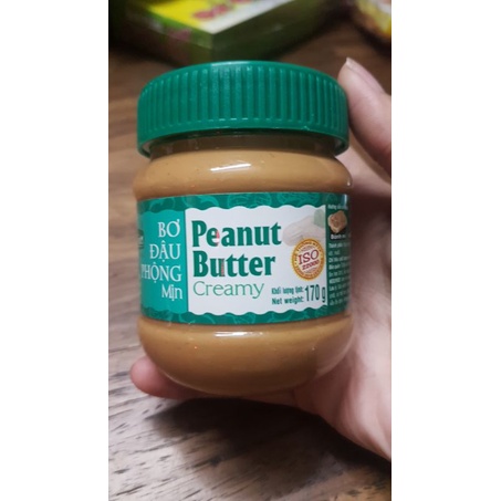 Bơ Đậu Phộng Mịn Peanut Butter Creamy Golden Farm 170g