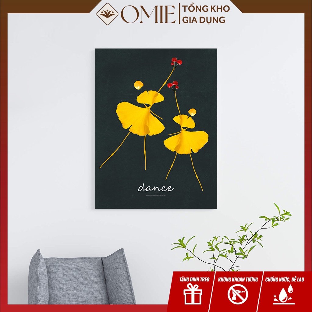 Tranh decor treo tường phòng ngủ, phòng khách chủ đề hình cô gái cách điệu bằng vải canvas cao cấp (Tặng kèm đi 3 chân)