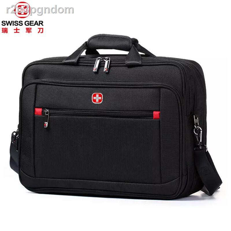 Swiss Army Knife Bag Briefcase Túi đựng máy tính xách tay đeo vai Doanh nhân nam Du lịch Business Messenger