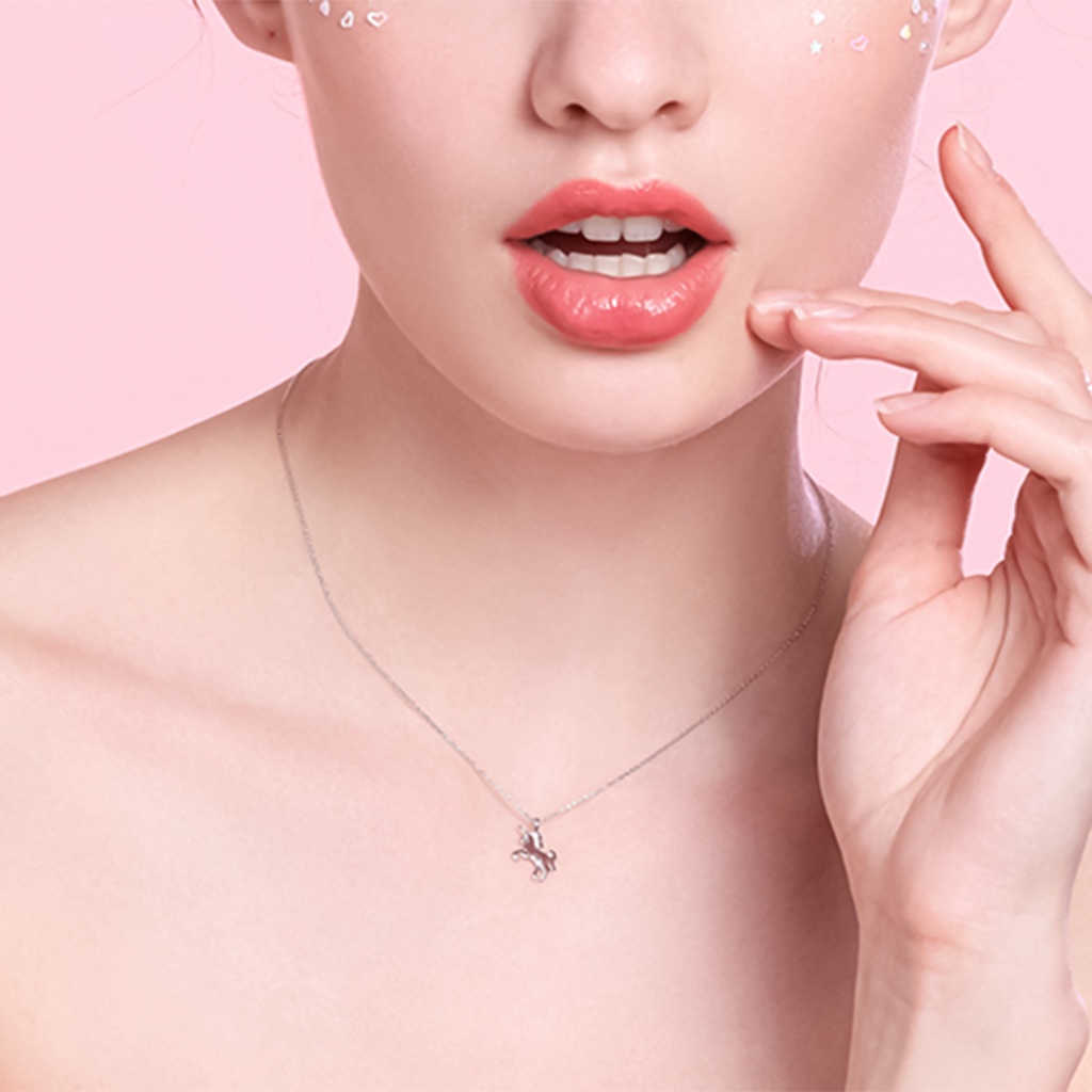 Dây chuyền bằng hợp kim hình kì lân xinh xắn