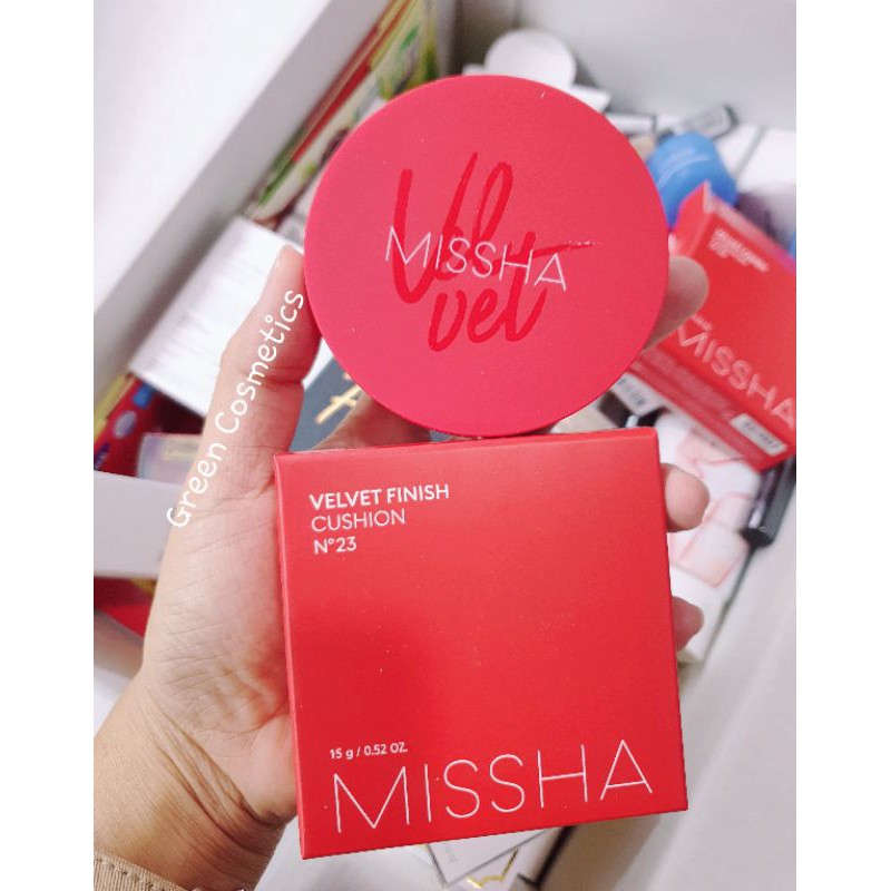 Phấn Nước Mỏng Mịn, Che Phủ Tốt, Lâu Trôi Missha Velvet Finish Cushion SPF50+ PA+++ | BigBuy360 - bigbuy360.vn