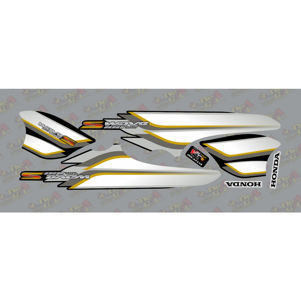 Tem rời Wave 50 - 100 cc Đời 2006-2016 mẫu wave s zin 917466