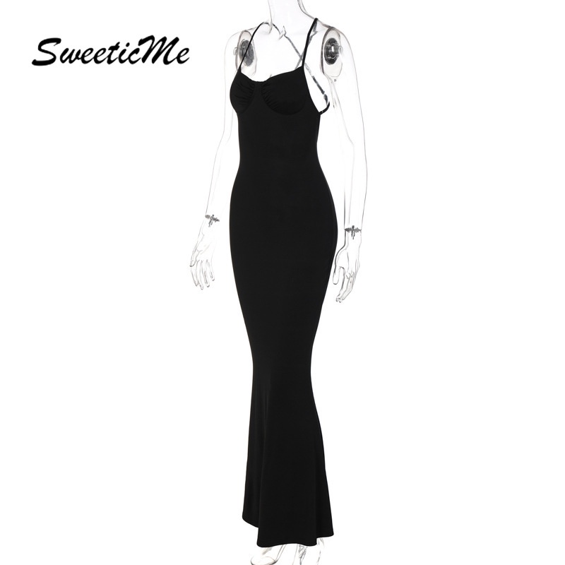 Đầm Dây Chéo Lưng Thời Trang Nữ SweeticMe