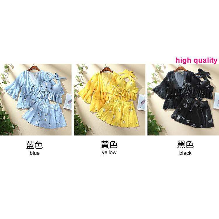 Large size swimsuit female fat mm200 pounds covered belly was thin and loose big breasts split conservative fat sister t | BigBuy360 - bigbuy360.vn