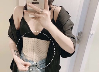 Siêu hót gen nịch ôm bụng eo thon.